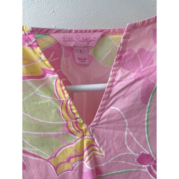 Lilly Pulitzer Pool Cover Up Girls Large - Picture 2 of 5